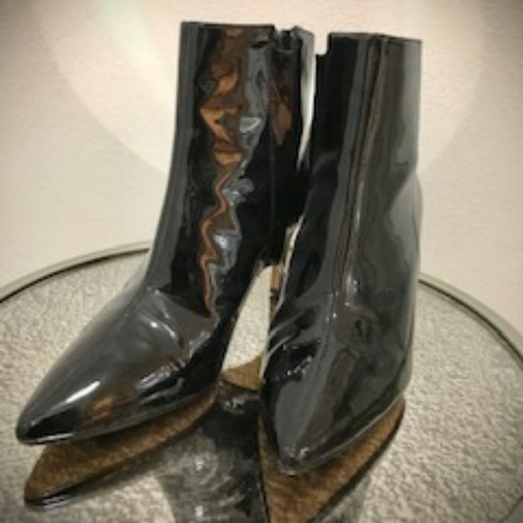 Halogen Patent Bootie - Picture 1 of 5